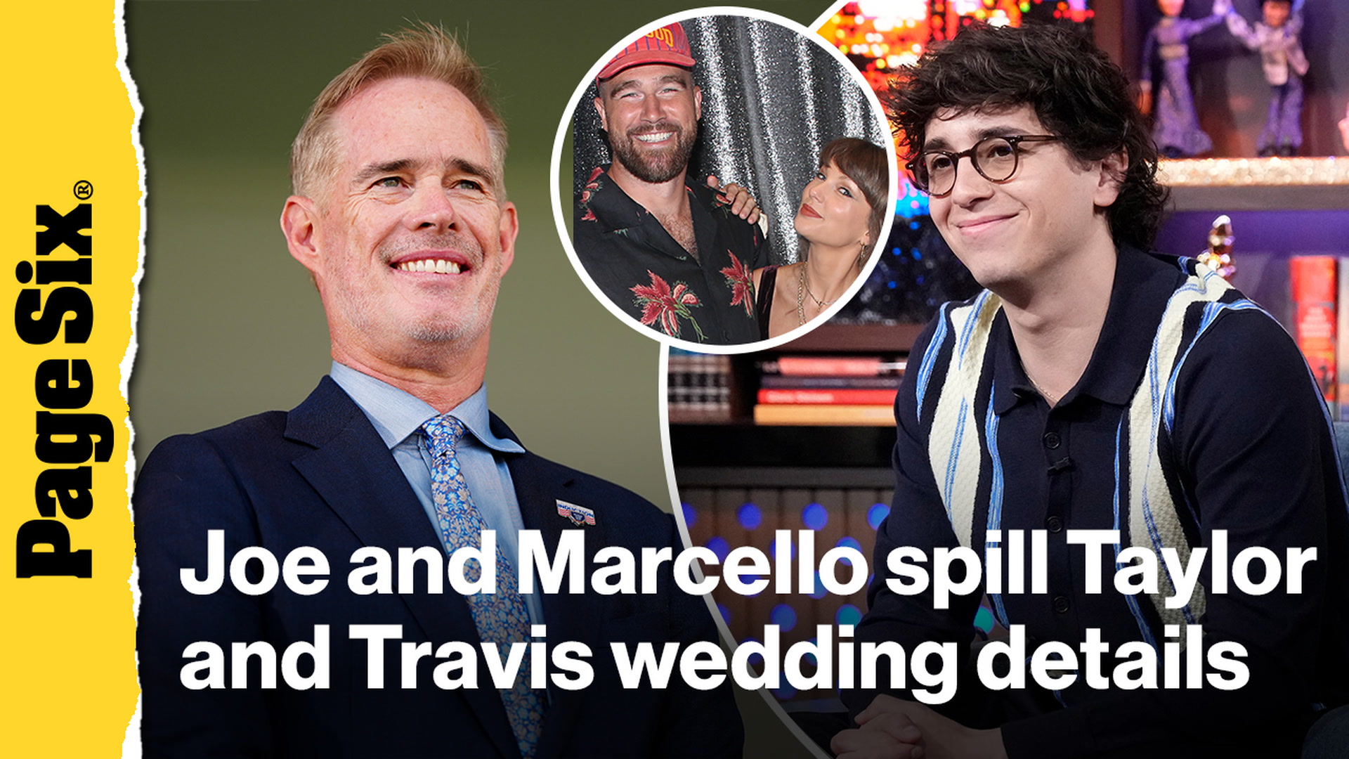 Video thumbnail for New details emerge about Taylor Swift, Travis Kelce's wedding: MSG layout and surprise celebrity guests