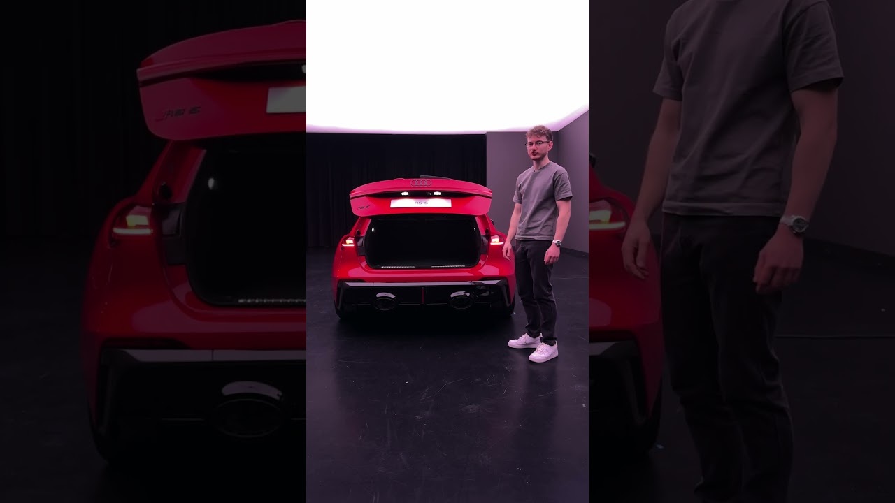 Video thumbnail for The new Audi RS5 is a practical estate with supercar power