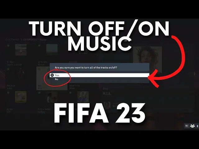 Video thumbnail for How to Turn On / Off Music in FIFA 23 - Main Menu Music in FIFA 2023