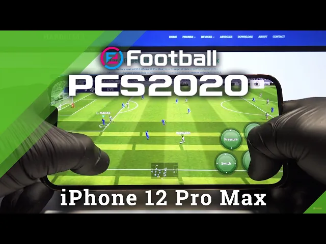 Video thumbnail for iPhone 12 Pro Max - Pro Evolution Soccer | Settings & Review