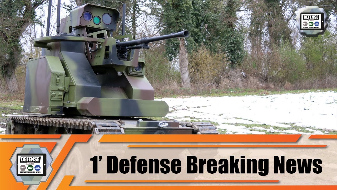 'Video thumbnail for Serbian army demonstrates efficiency of Milos N armed UGV'