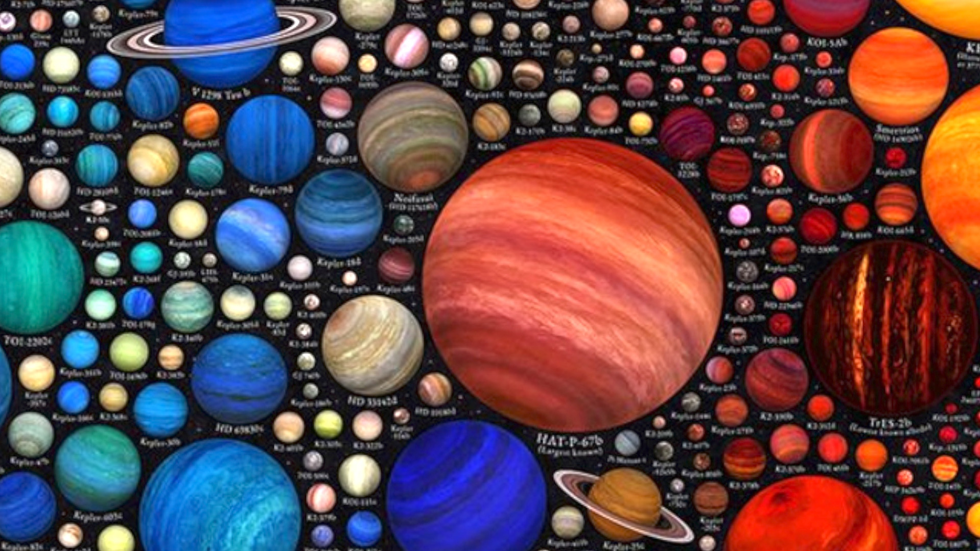 Video thumbnail for Inside the illustrated collection of 1,000+ exoplanets