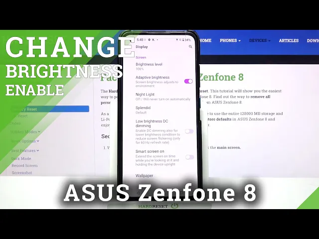 Video thumbnail for How to Activate Auto Brightness in ASUS Zenfone 8 – Turn on Auto Brightness