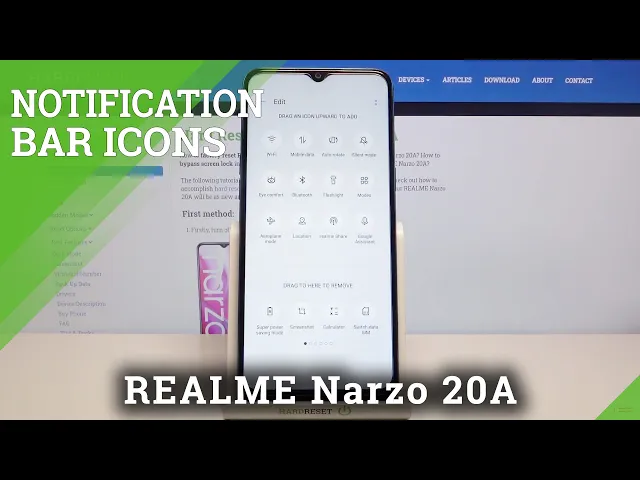 Video thumbnail for Customize Notification Bar – Notification Bar Icons on REALME Narzo 20A