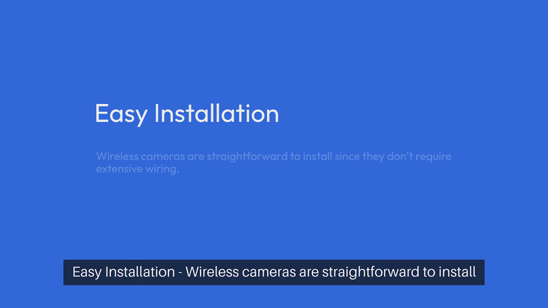 Video thumbnail for Wireless Security Cameras