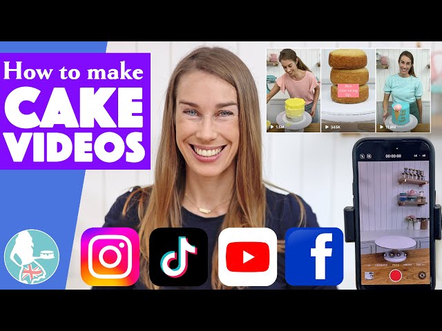 Video thumbnail for How to Make Cake Videos for Social Media