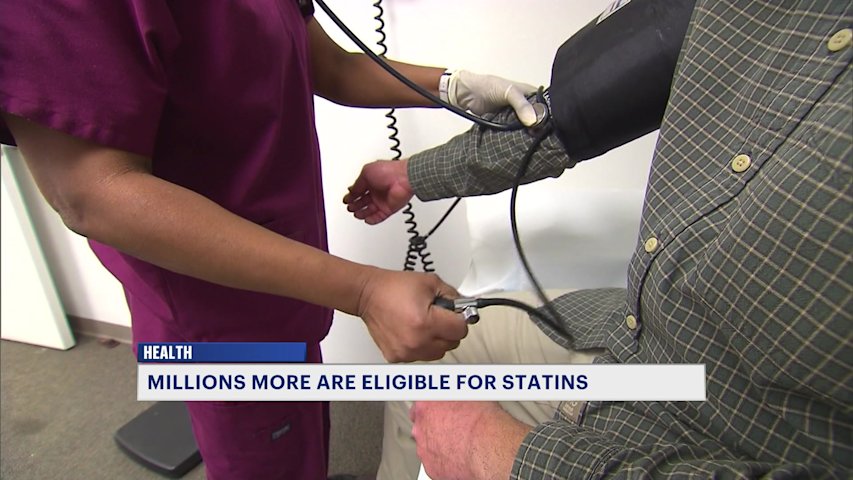 Video thumbnail for New study finds millions of American might be eligible for statins