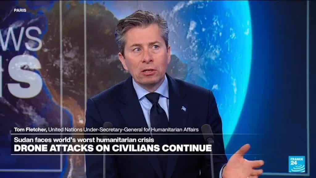 Video thumbnail for Sudanese people face 'generations of trauma', head of UN OCHA tells France 24
