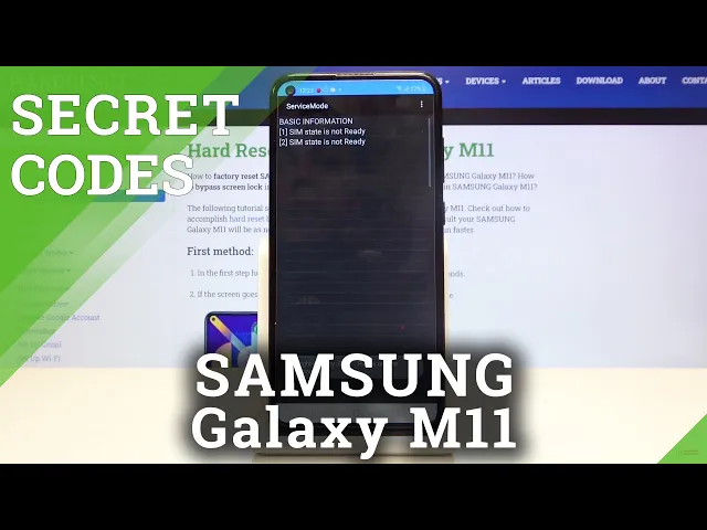 Video thumbnail for Samsung Galaxy M11 All Secret Codes