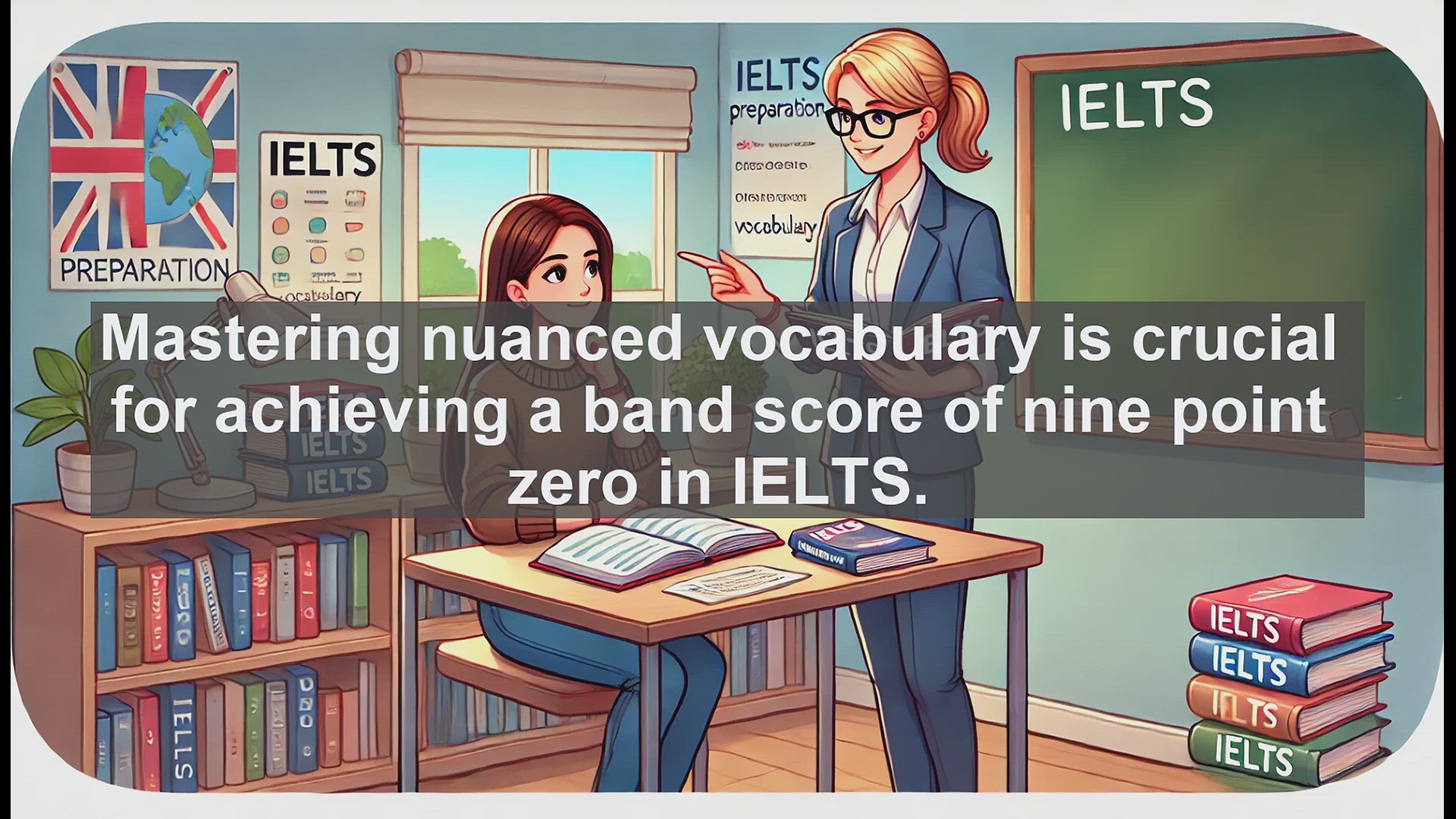 'Video thumbnail for 2000 Must Know IELTS 9.0 Vocabulary - IELTS Vocabulary: Mastering the Word 'Lull' for Band 9.0'
