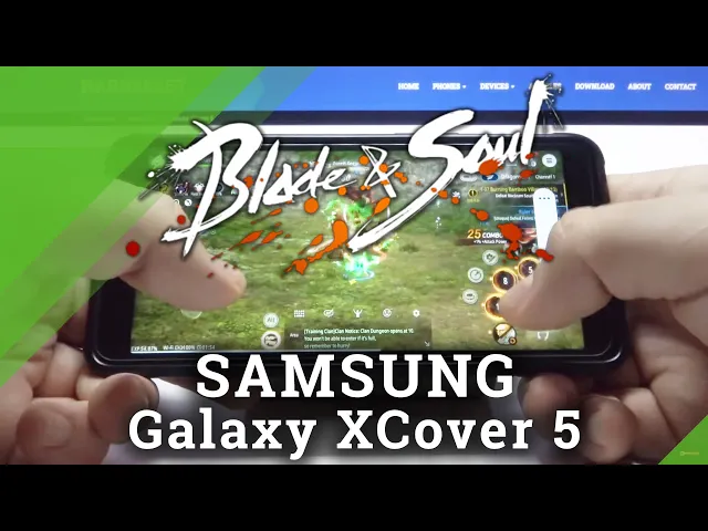 Video thumbnail for Blade and Soul Revolution Game Test on SAMSUNG Galaxy XCover 5 – Gameplay / Performance Checkup