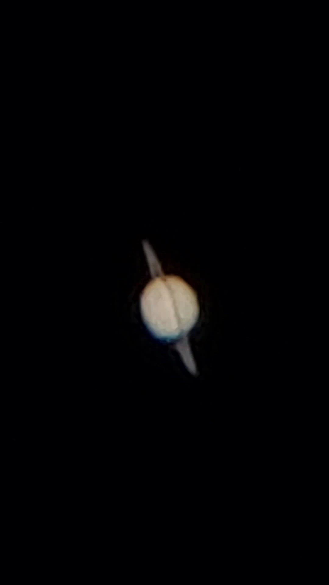 Saturn through my Backyard Telescope