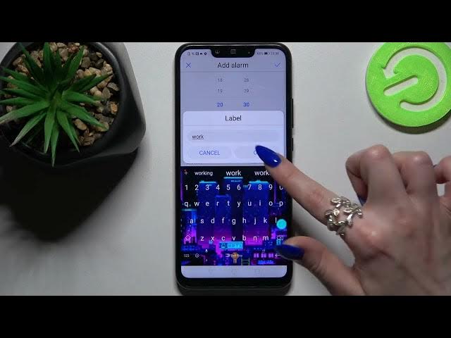 Video thumbnail for How to Set Up Alarm Clock on Huawei Mate 20 Lite | Alarm Clock Settings