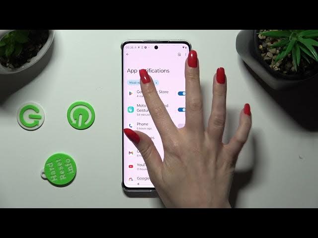 Video thumbnail for How to Turn On/Off App Notifications on MOTOROLA Edge 40? - Manage App Notifications
