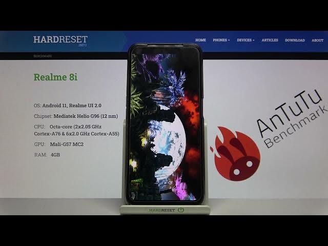 Video thumbnail for Performance Review of REALME 8i – AnTuTu Benchmark Results