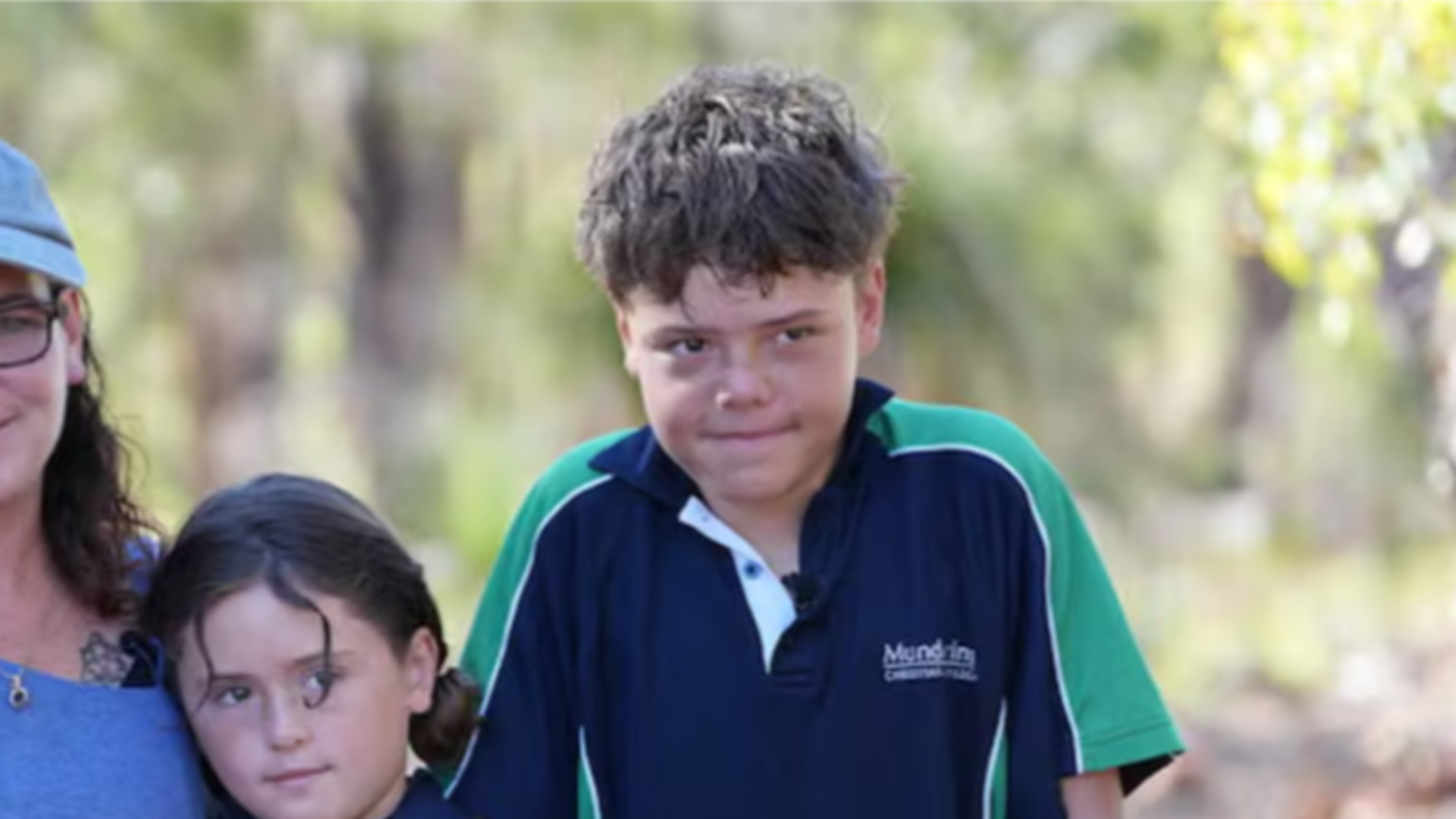 Video thumbnail for Australian boy swims for hours in rough seas to save his family