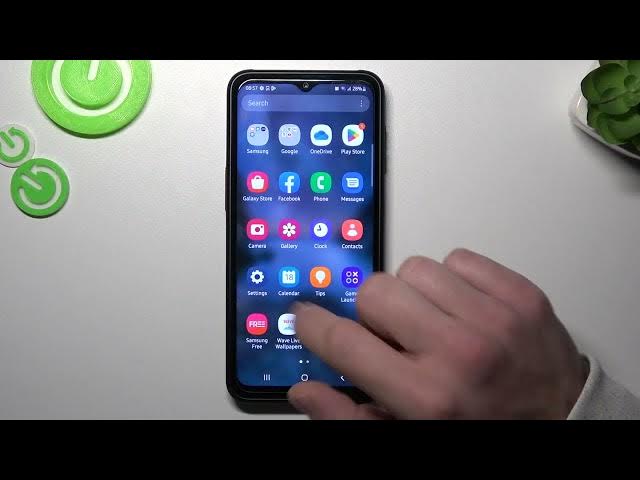 Video thumbnail for How to Turn On / Turn Off Ringtone Vibration on the SAMSUNG Galaxy Xcover6 Pro - Haptics for Calls