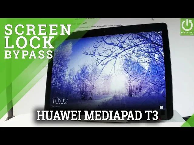 Video thumbnail for How to Hard Reset HUAWEI MEDIAPAD T3 / Bypass Screen Lock