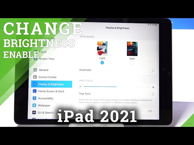 Video thumbnail for How to Activate Auto Brightness on iPad 9th Gen– Manage Display Settings