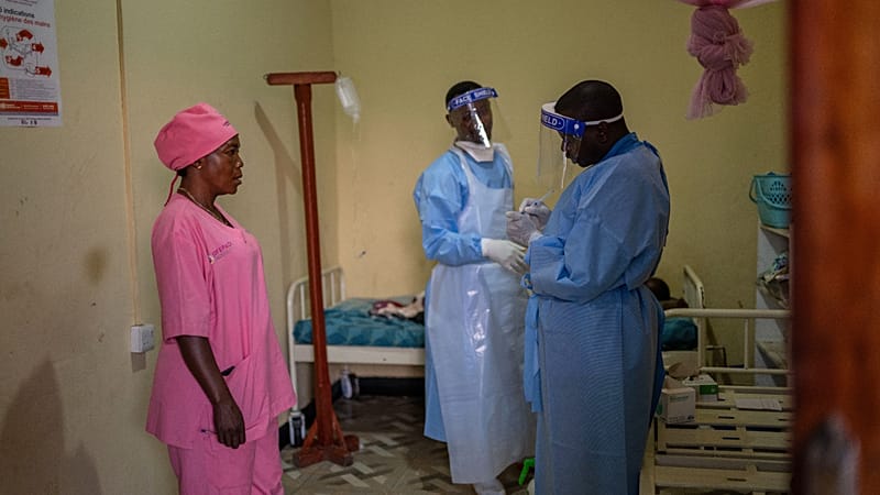 Video thumbnail for Women at greatest risk from DRC Ebola outbreak, health workers warn, as confirmed cases rise
