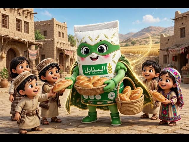 Video thumbnail for سَنبولي - بطل السنابل وحارس لقمة العيش 🌾🦸♂️سَنبولي البطل الخارق وهو يطير فوق حقول القمح هذه: