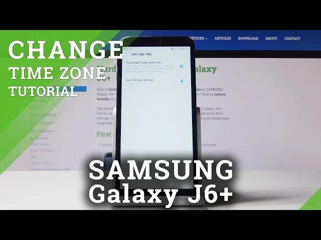 Video thumbnail for How to Set Up Date & Time on Samsung Galaxy J6 Plus – Date & Timezone