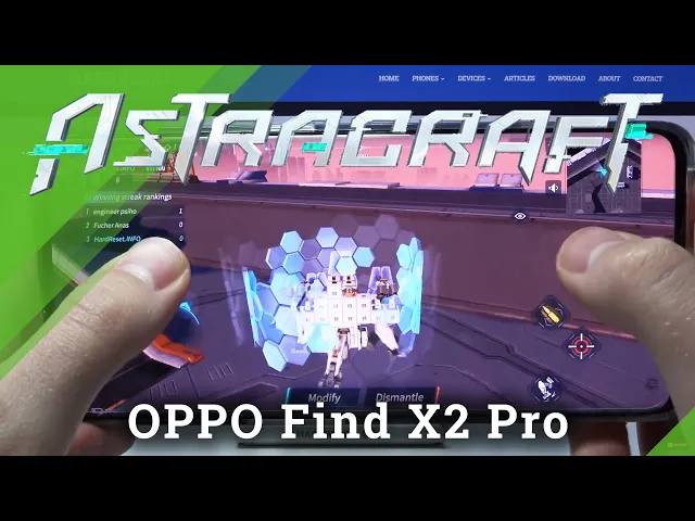 Video thumbnail for Oppo Find X2 Pro - Astracraft Game Test & Graphics Checkup
