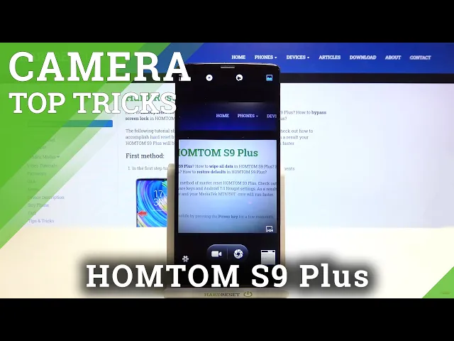 Video thumbnail for HOMTOM S9 Plus and Camera Top Tricks - Use The Best Camera Features