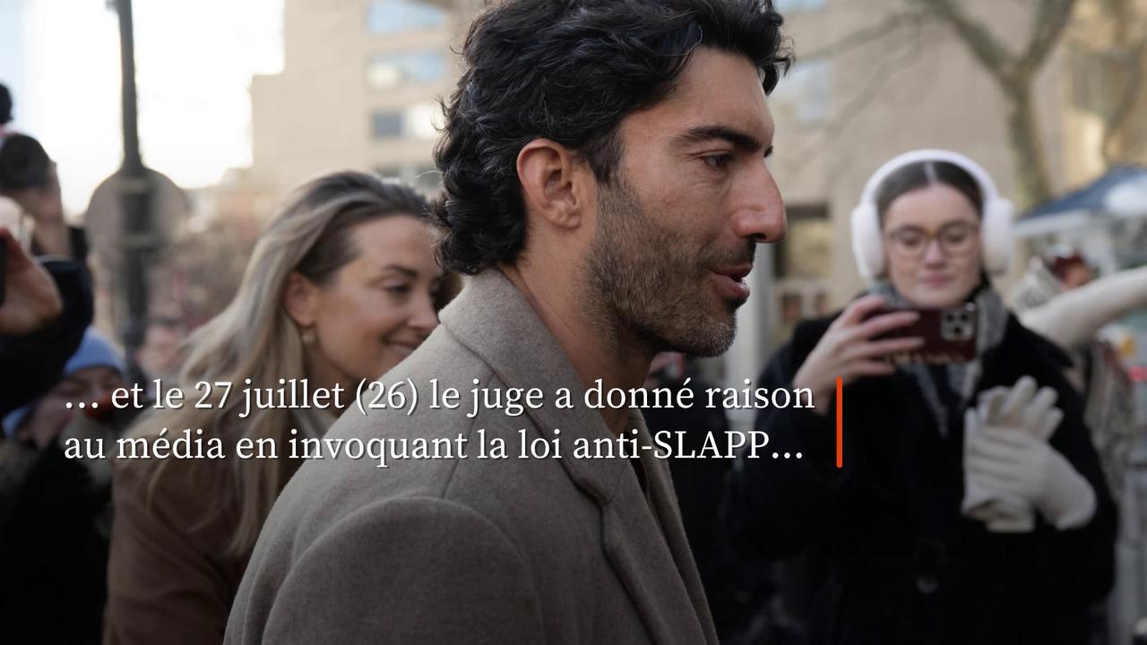 Video thumbnail for La société de Justin Baldoni condamnée à payer des dommages et intérêts au «New York Times».