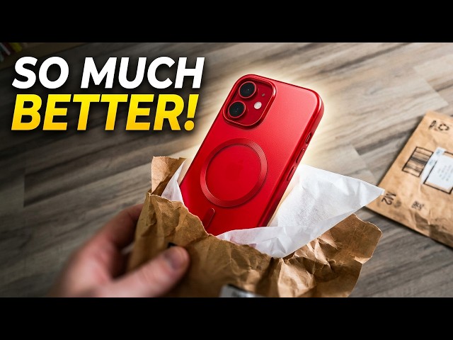 Video thumbnail for Got my red case iPhone 17e and it's so much better!