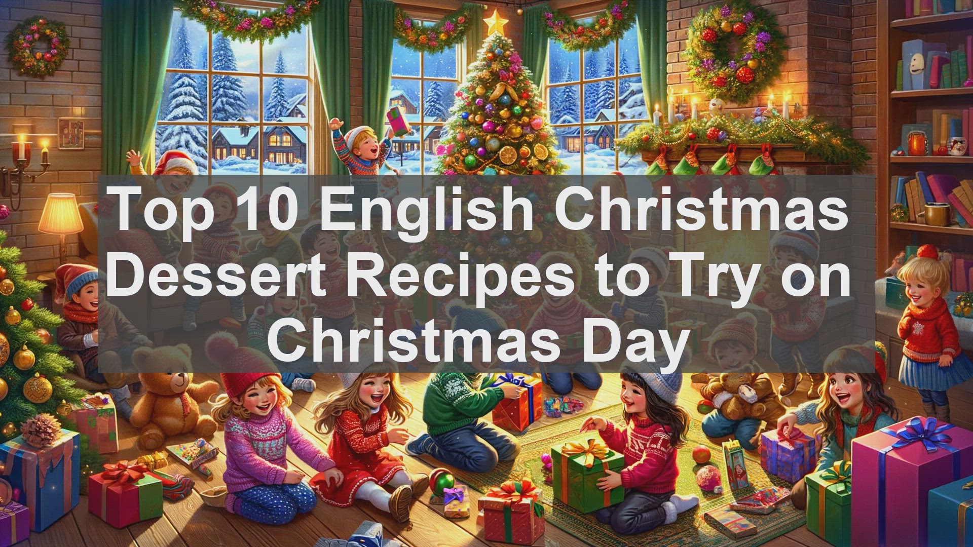 'Video thumbnail for Top 10 English Christmas Dessert Recipes to Try on Christmas Day'