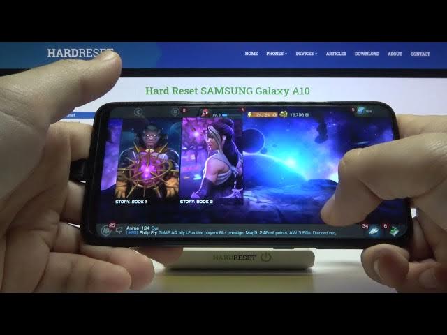 Video thumbnail for Marvel Contest of Champions Game Test on Samsung galaxy A10 – Performance Test