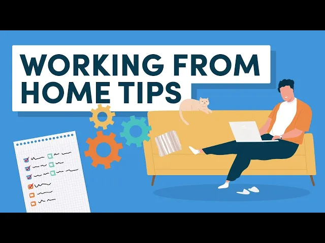 'Video thumbnail for Working from Home: 10 Tips to Stay Motivated and Productive'