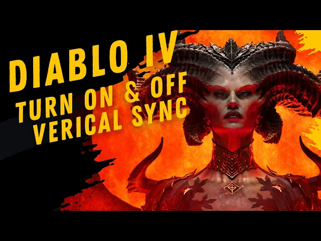 Video thumbnail for How To Enable & Disable V Sync In Diablo IV