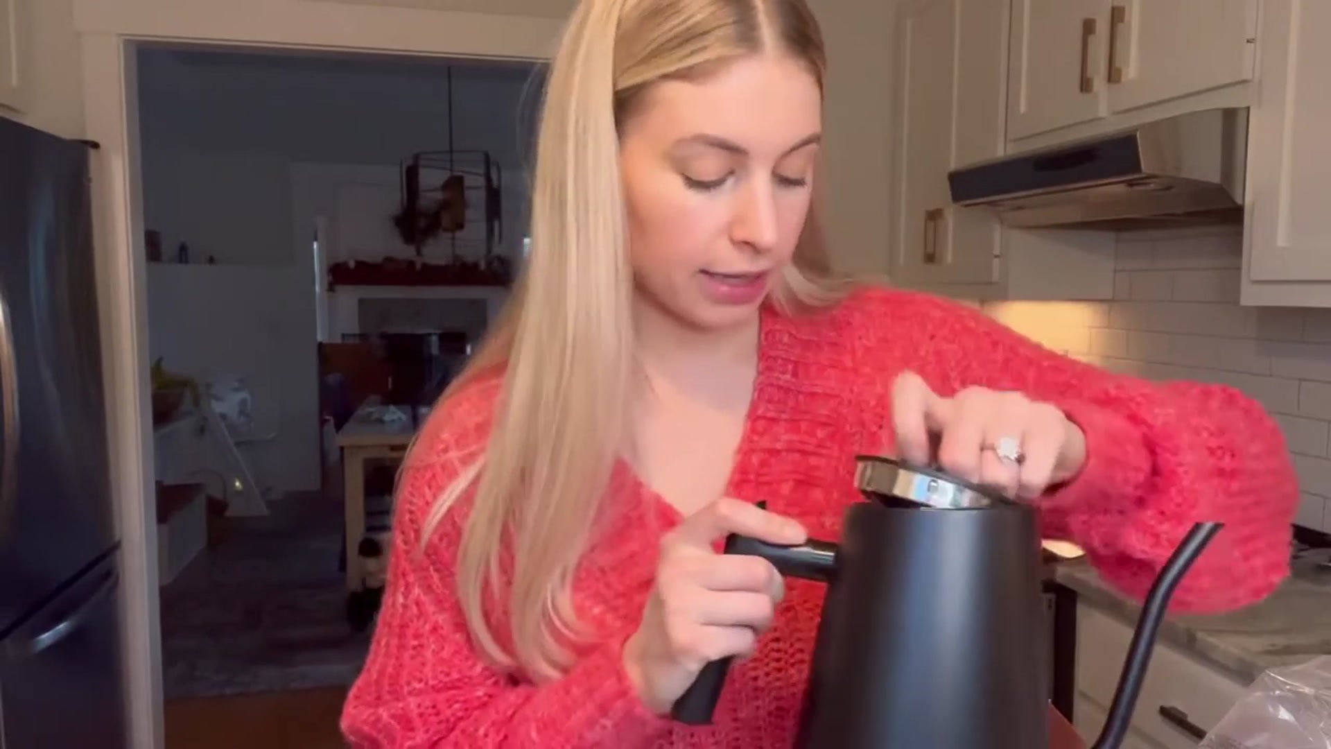 Video thumbnail for Trying out this gooseneck electric tea kettle Does it actually work (720P HD)