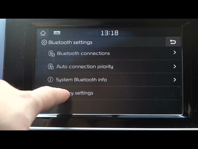 Video thumbnail for How to Reset Bluetooth Settings in KIA Sportage? 2019 Fourth Generation