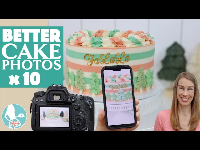 Video thumbnail for 10 Ways to Take BETTER Cake Photos
