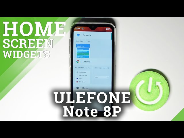 Video thumbnail for How to Add Widgets on ULEFONE Note 8P – Personalize Home Screen