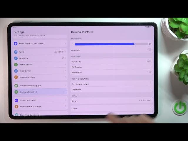 Video thumbnail for How to Turn On/Off Screen Timeout in HUAWEI MatePad Pro 12.6 – Screen Settings