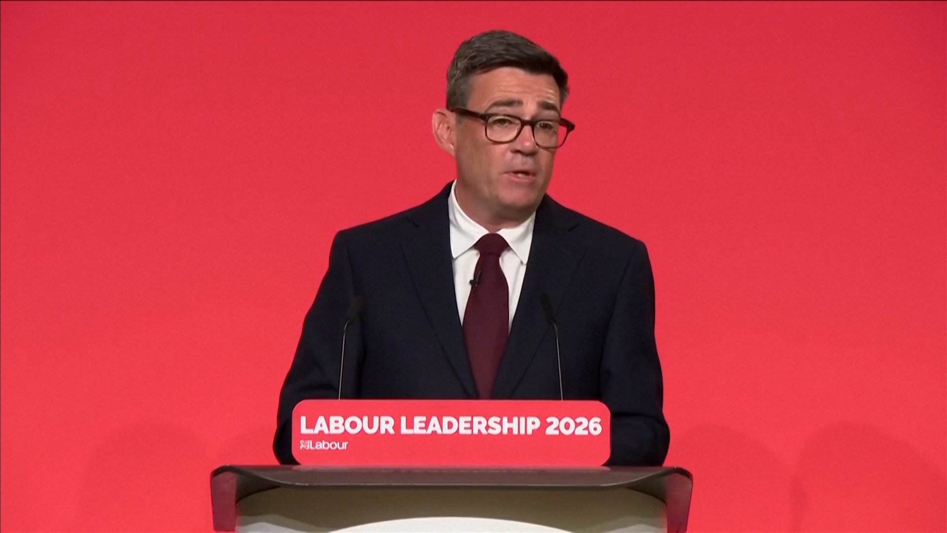 Video thumbnail for Burnham confirmed Labour leader, vows new direction for UK