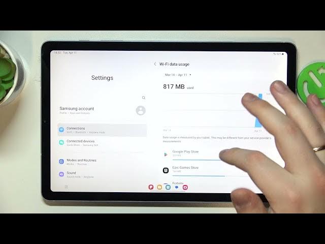 Video thumbnail for How to Check Data Usage in SAMSUNG Tab S6 Lite 2022 - Find Data Usage Info