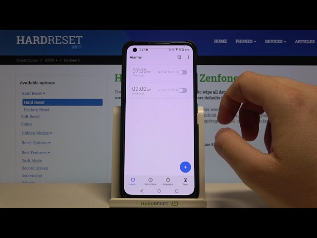 Video thumbnail for How to Activate Always On Alarm in ASUS Zenfone 8 – Turn On Always On Alarm