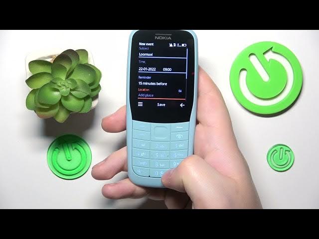 Video thumbnail for How to Add Event to Calendar in NOKIA 220 – Create Event