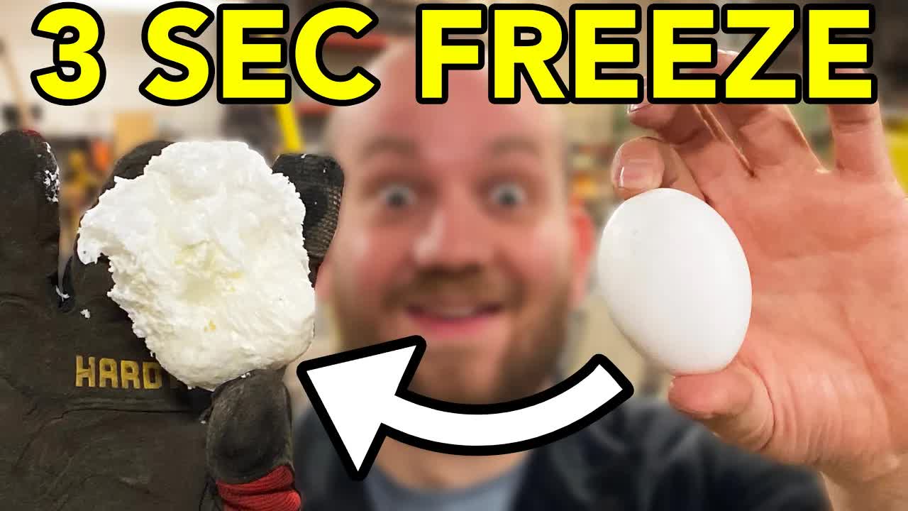 Video thumbnail for DIY Cryogenic Experiments: Dry Ice & Acetone Science Project