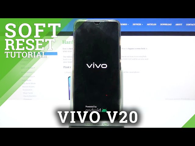Video thumbnail for How to Soft Reset VIVO V20 - Fix Not Responding Device