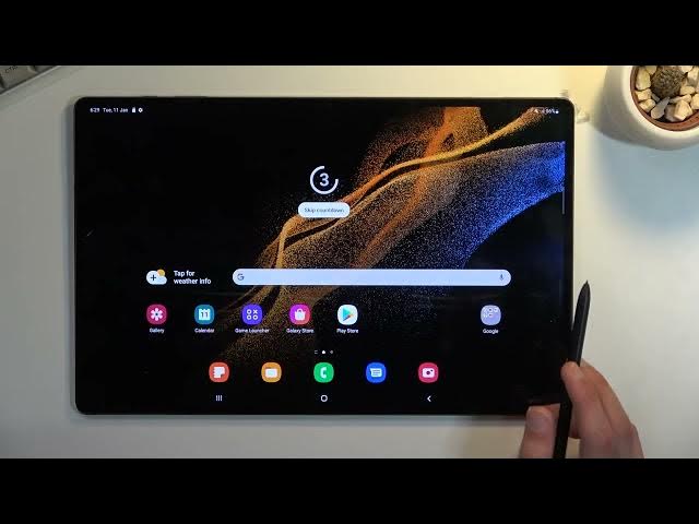 Video thumbnail for How to Record Screen in SAMSUNG Galaxy Tab S8 Ultra – Use Screen Recorder