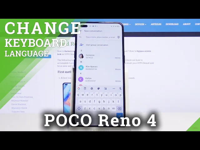 Video thumbnail for How to Change Keyboard Language on OPPO Reno4 – Adjust Keyboard Language