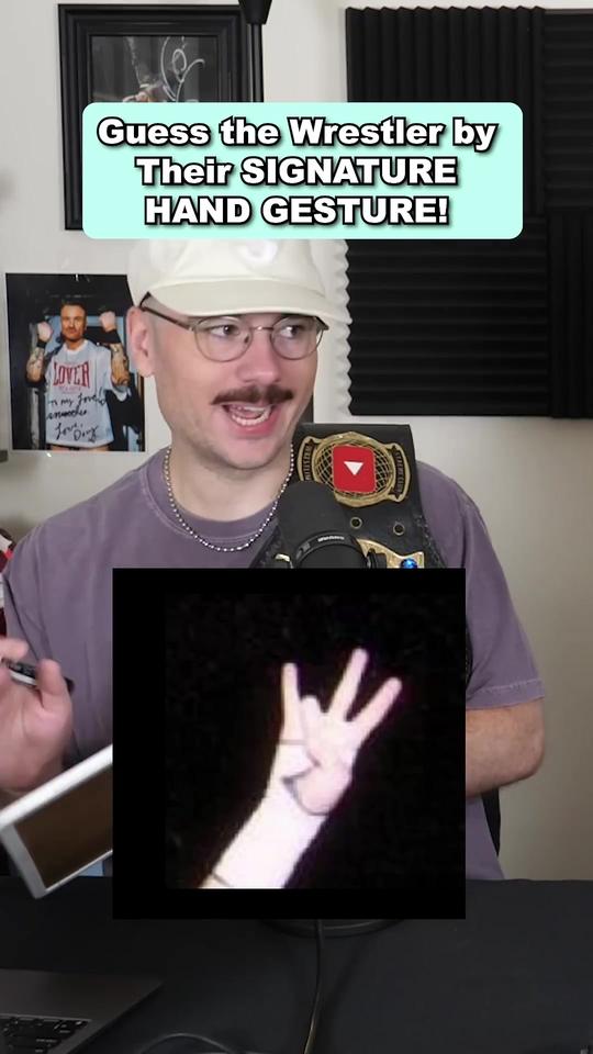 Video thumbnail for GUESS THE WRESTLER BY THE HAND GESTURES
