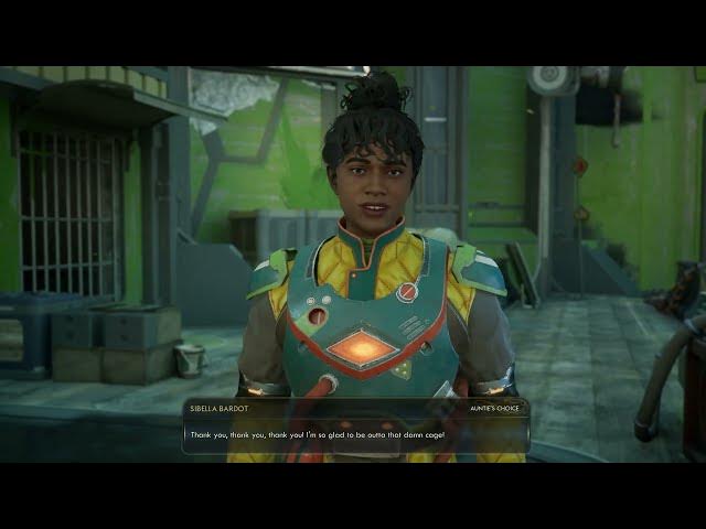 Video thumbnail for The Outer Worlds 2 - The Curious Case of A Cankered Chief: Dematerialize Chief Cuddy & Free Sibella