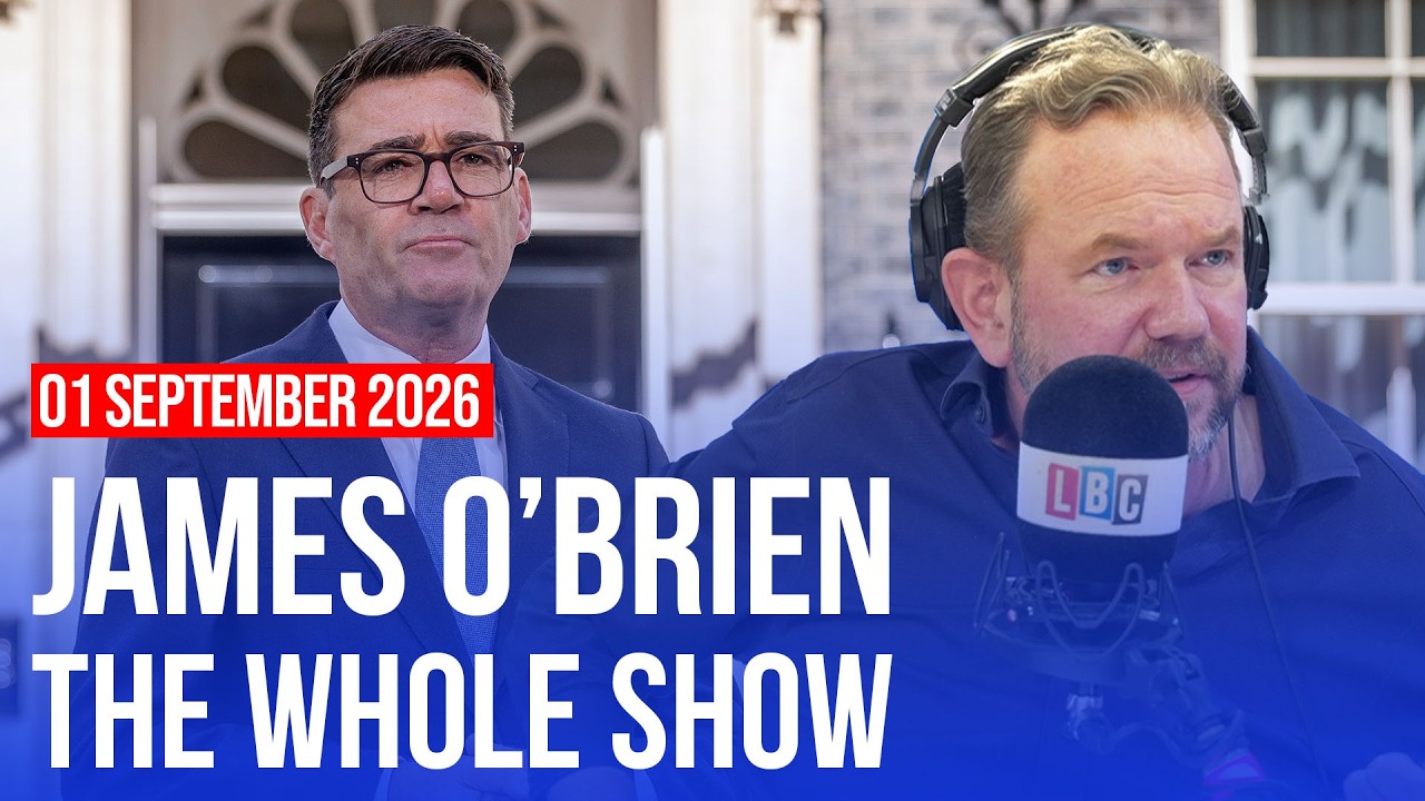 Video thumbnail for You tell me why you're optimistic about Andy Burnham | James O'Brien - The Whole Show